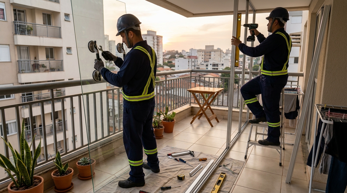 Divisórias em Vidro no José Américo, João Pessoa‑PB