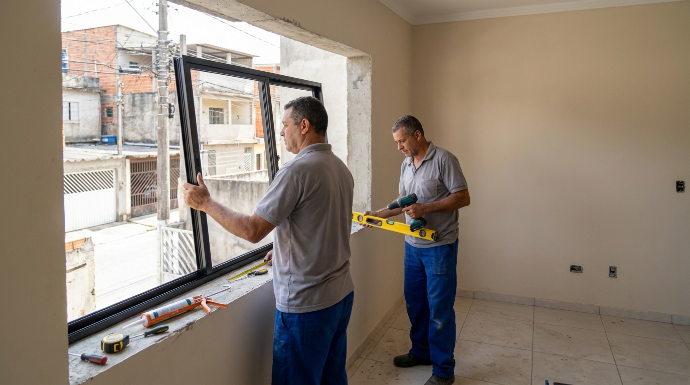 Esquadrias de Alumínio em Mangabeira, João Pessoa‑PB